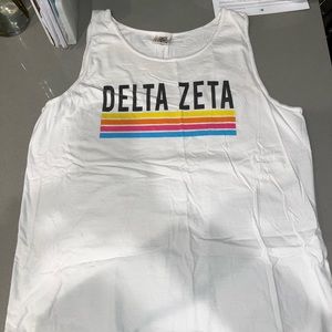 Delta zeta tank top